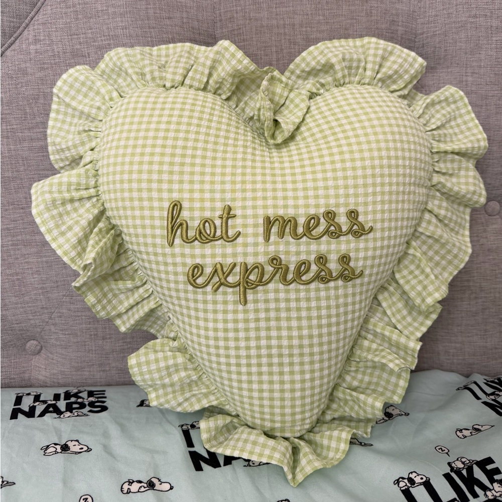 Hot mess express pillow nwot